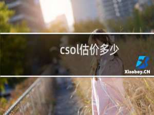 csol估价多少