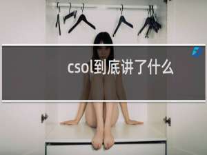 csol到底讲了什么