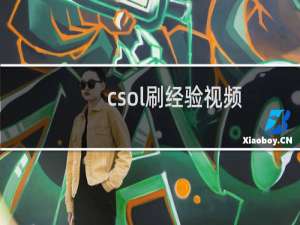 csol刷经验视频