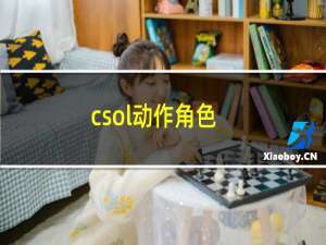 csol动作角色