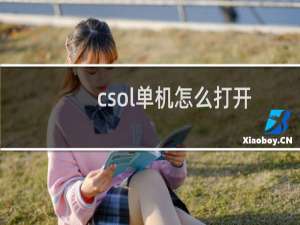 csol单机怎么打开