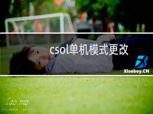 csol单机模式更改