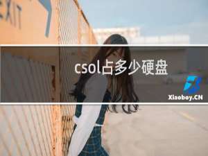 csol占多少硬盘