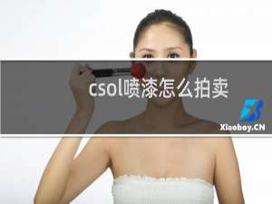 csol喷漆怎么拍卖