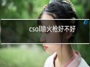 csol喷火枪好不好