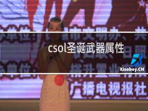 csol圣诞武器属性