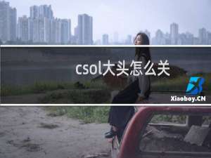 csol大头怎么关