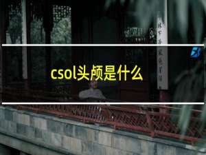 csol头颅是什么