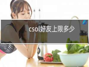 csol好友上限多少
