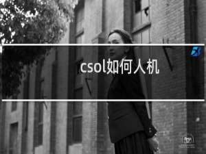 csol如何人机