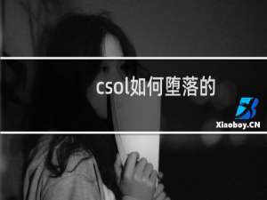 csol如何堕落的