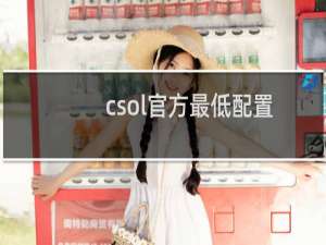 csol官方最低配置