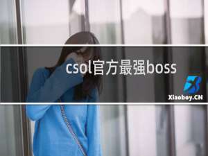 csol官方最强boss