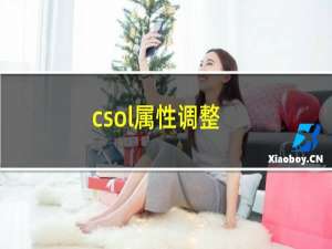 csol属性调整