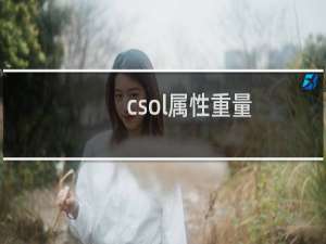 csol属性重量