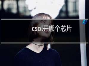 csol开哪个芯片