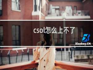 csol怎么上不了