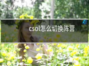 csol怎么切换阵营