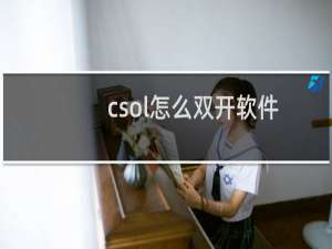 csol怎么双开软件