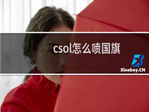 csol怎么喷国旗
