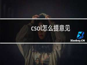 csol怎么提意见