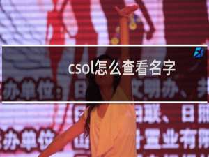 csol怎么查看名字