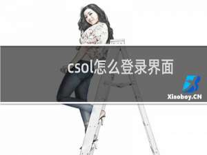 csol怎么登录界面