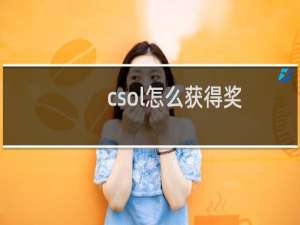 csol怎么获得奖