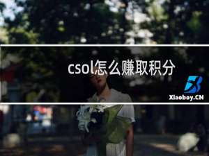csol怎么赚取积分