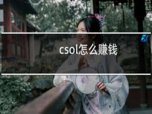 csol怎么赚钱
