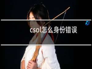 csol怎么身份错误