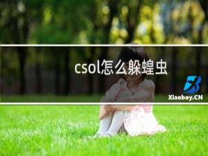 csol怎么躲蝗虫