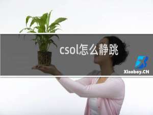 csol怎么静跳