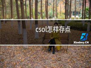 csol怎样存点