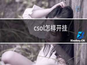 csol怎样开挂