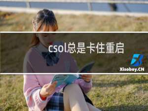csol总是卡住重启