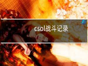 csol战斗记录