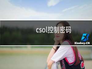 csol控制密码