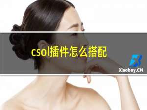 csol插件怎么搭配