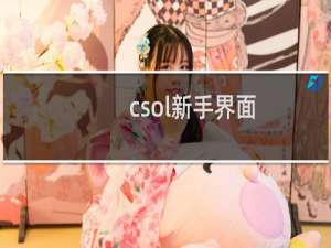 csol新手界面