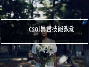 csol暴君技能改动