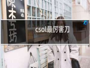 csol最厉害刀