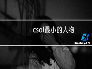 csol最小的人物