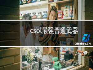 csol最强普通武器