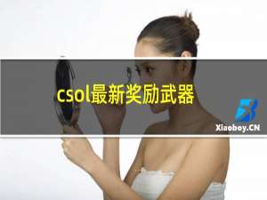 csol最新奖励武器