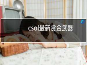 csol最新赏金武器