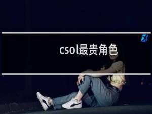 csol最贵角色