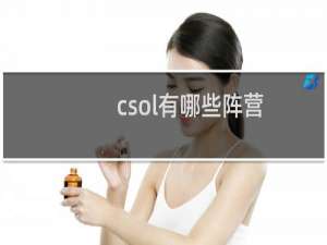 csol有哪些阵营