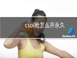 csol枪怎么开永久