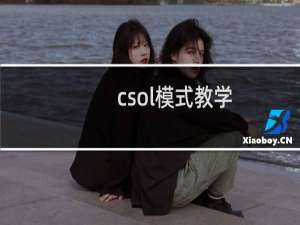 csol模式教学